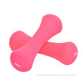 Custom kids use portable neoprene bone shape dumbbells